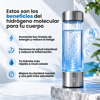 Botella de Agua de Hidrógeno